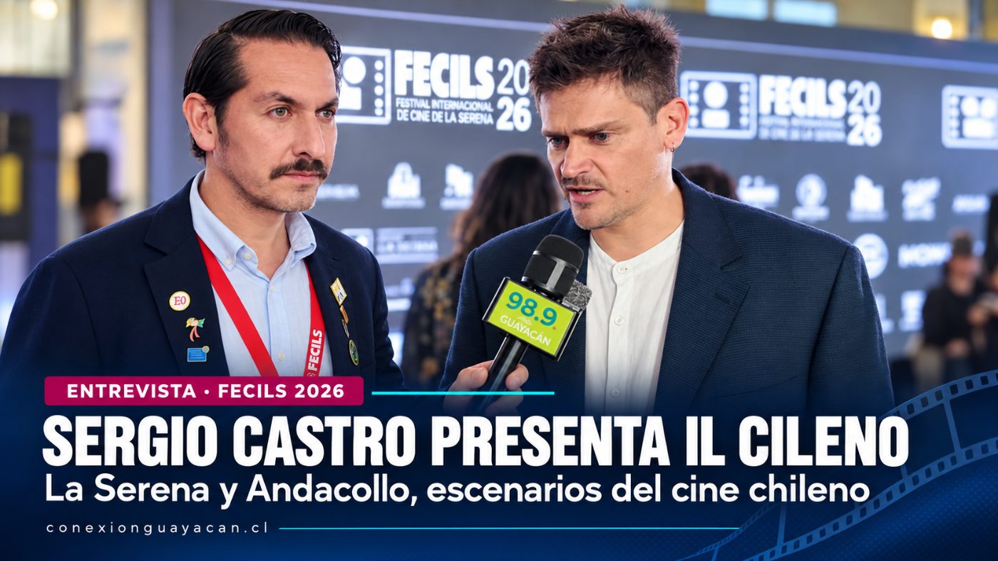 “Il Cileno”: Sergio Castro destaca a La Serena y Andacollo como escenarios del cine chileno en FECILS 2026